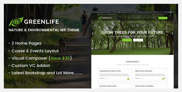 Greenlife - Nature & Environmental Non-Profit HTML5 Template - 6