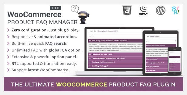 WooCommerce Product FAQ Manager