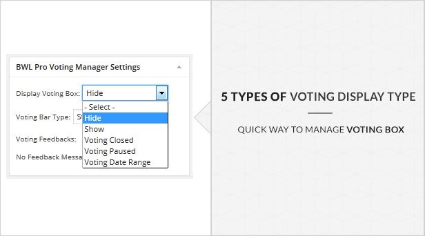 BWL Pro Voting Manager - 25